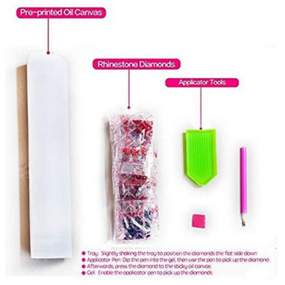 Diamond Painting Kits - Cow Diamond Art for Adults Kids Beginners 5D Art Kits - Picture 2 of 8